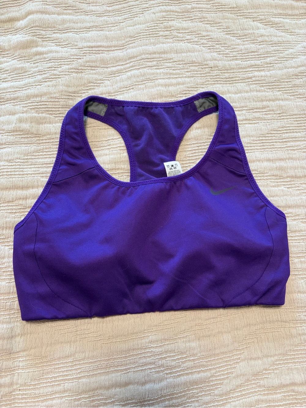 Nike Purple Racerback Swim Top